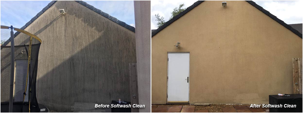Softwashing Services in Ledbury by H2O Cleaning Services